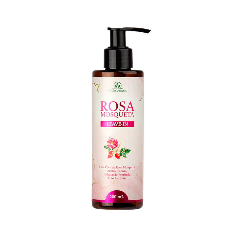 Leave-In Rosa Mosqueta – Proteção, Brilho e Maciez dos Fios