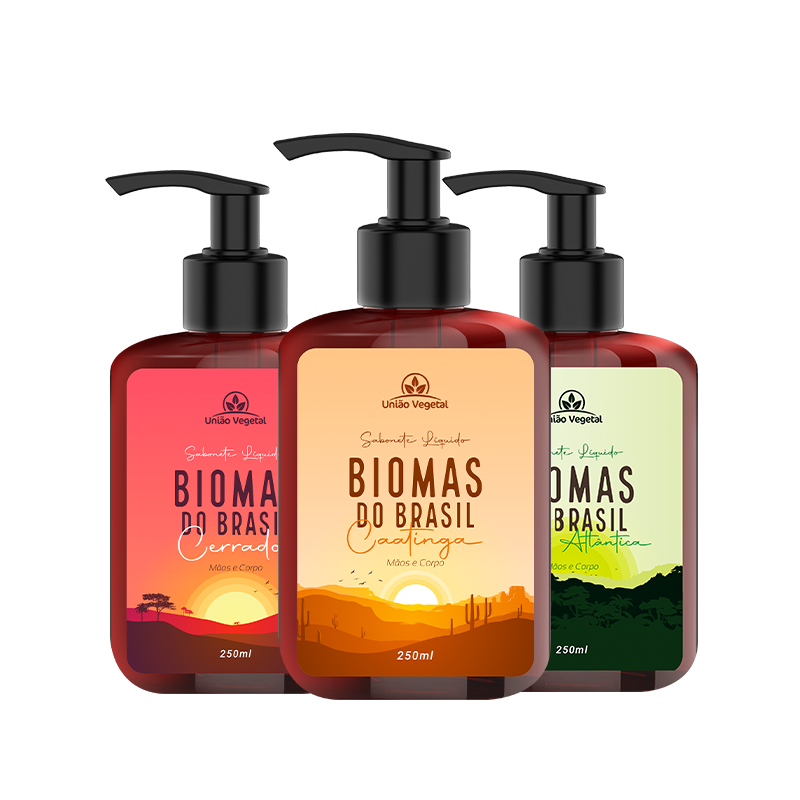 Kit 03 Sabonetes Biomas