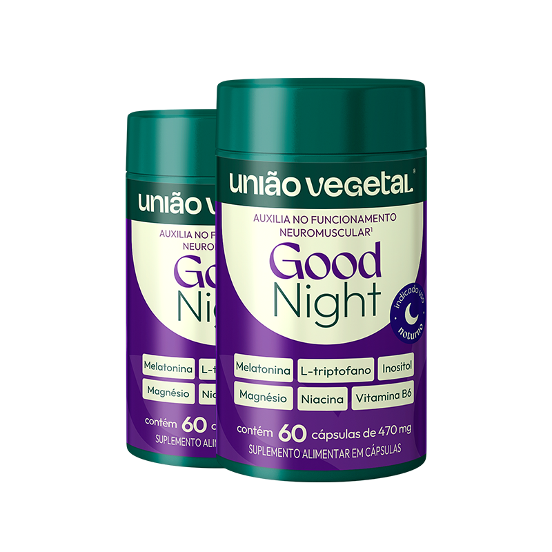 Good Night com Melatonina | 60 caps