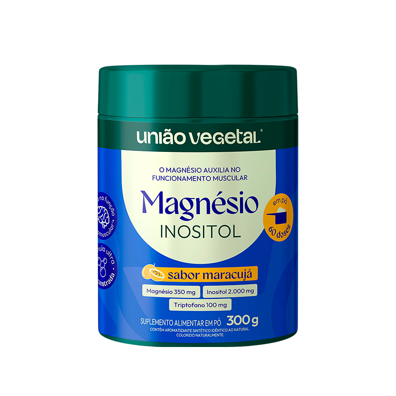 Magnésio Inositol + Triptofano com Sabor Maracujá – 60 doses Magnésio Inositol + Triptofano com Sabor Maracujá – 60 doses