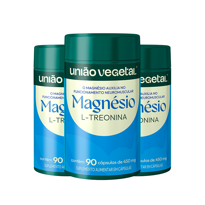 Magnésio L-Treonina | 90 caps