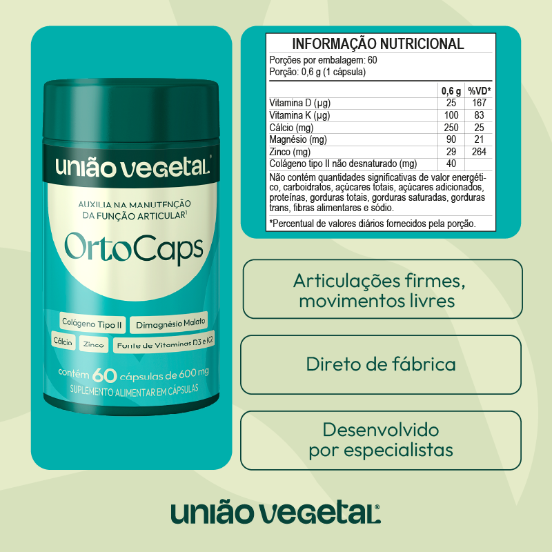 Ortocaps | 60 cáp.