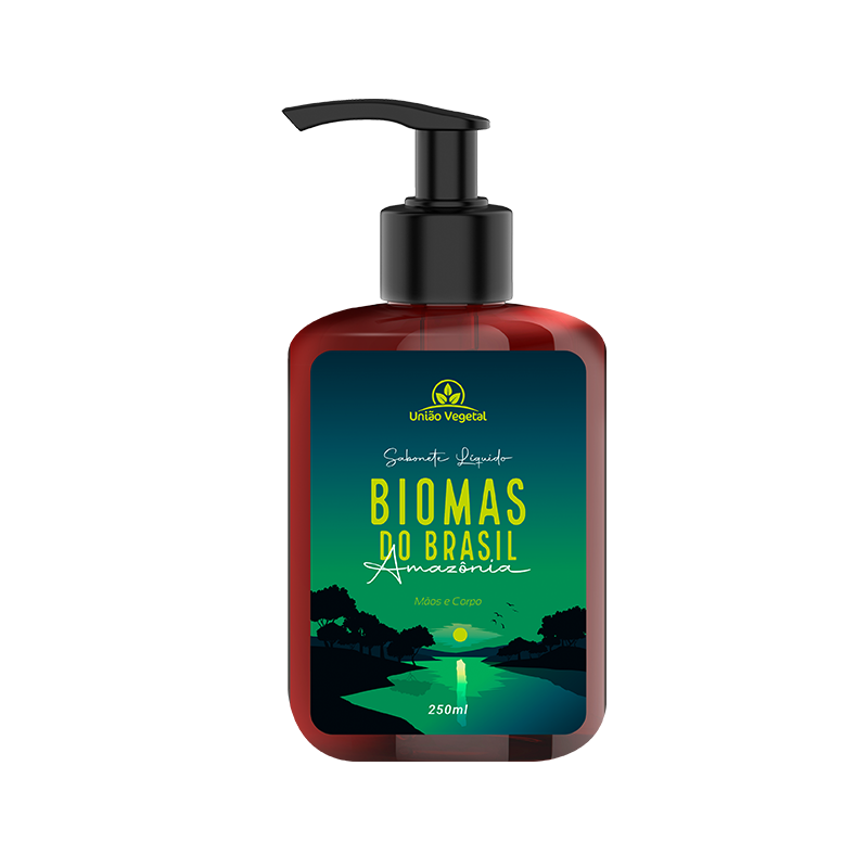 Sabonete Liquido Biomas do Brasil 250ml - Amazonia