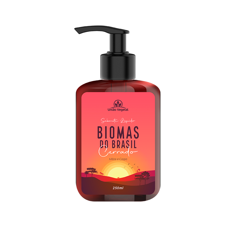Sabonete Liquido Biomas do Brasil 250ml - Cerrado