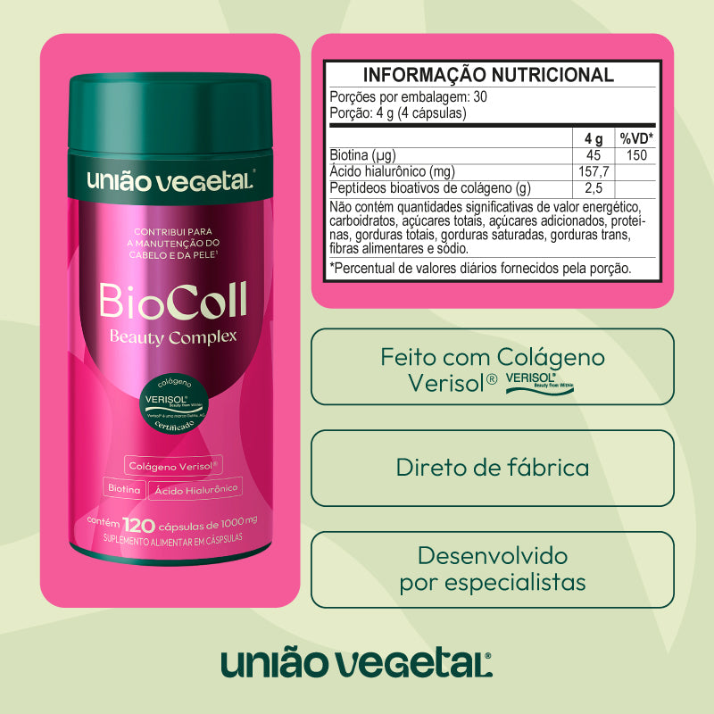 Biocoll 120 cáp. | 30 doses