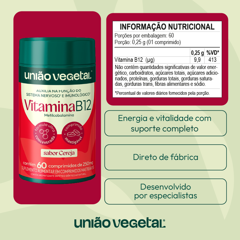 Vitamina B12 | 60 comp.