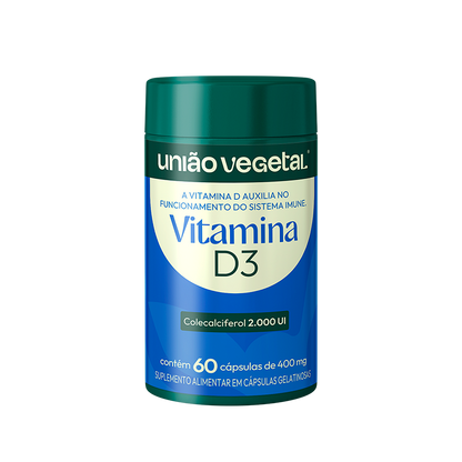 Vitamina D3 | 2000 UI | 60 cáp.