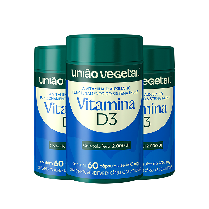 Vitamina D3 | 2000 UI | 60 cáp.