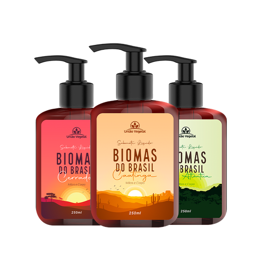Kit 03 Sabonetes Biomas
