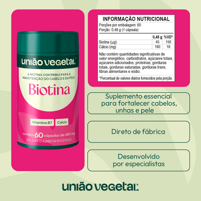 Biotina | 60 cáp.