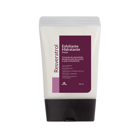 Esfoliante Hidratante Facial Resveratrol | 120 mL