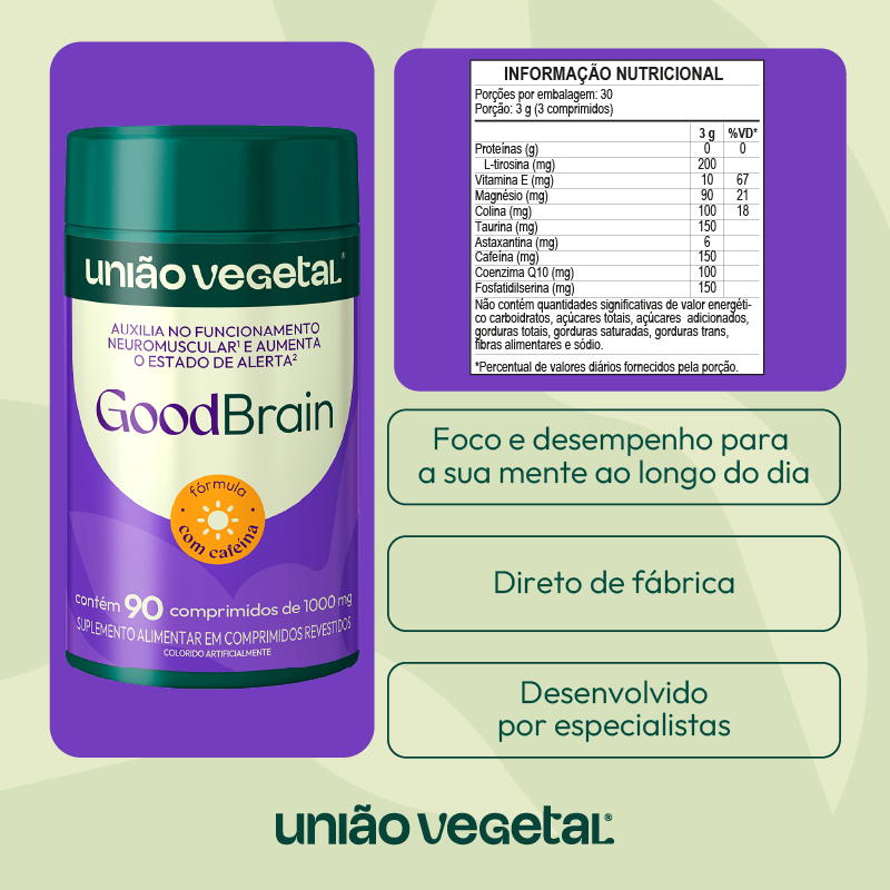 Good Brain Dia e Noite | 90 comp.
