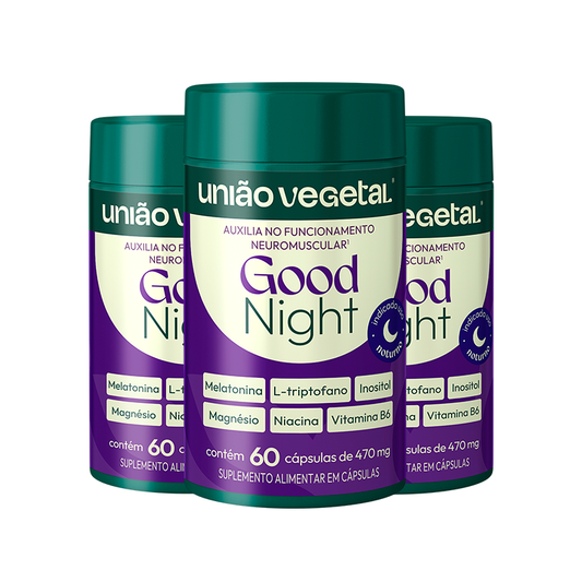 Good Night com Melatonina | 60 cáp.