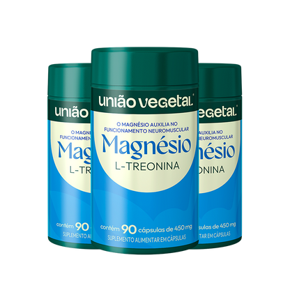 Magnésio L-Treonina | 90 caps