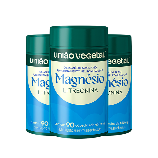 Magnésio L-Treonina | 90 cáp.