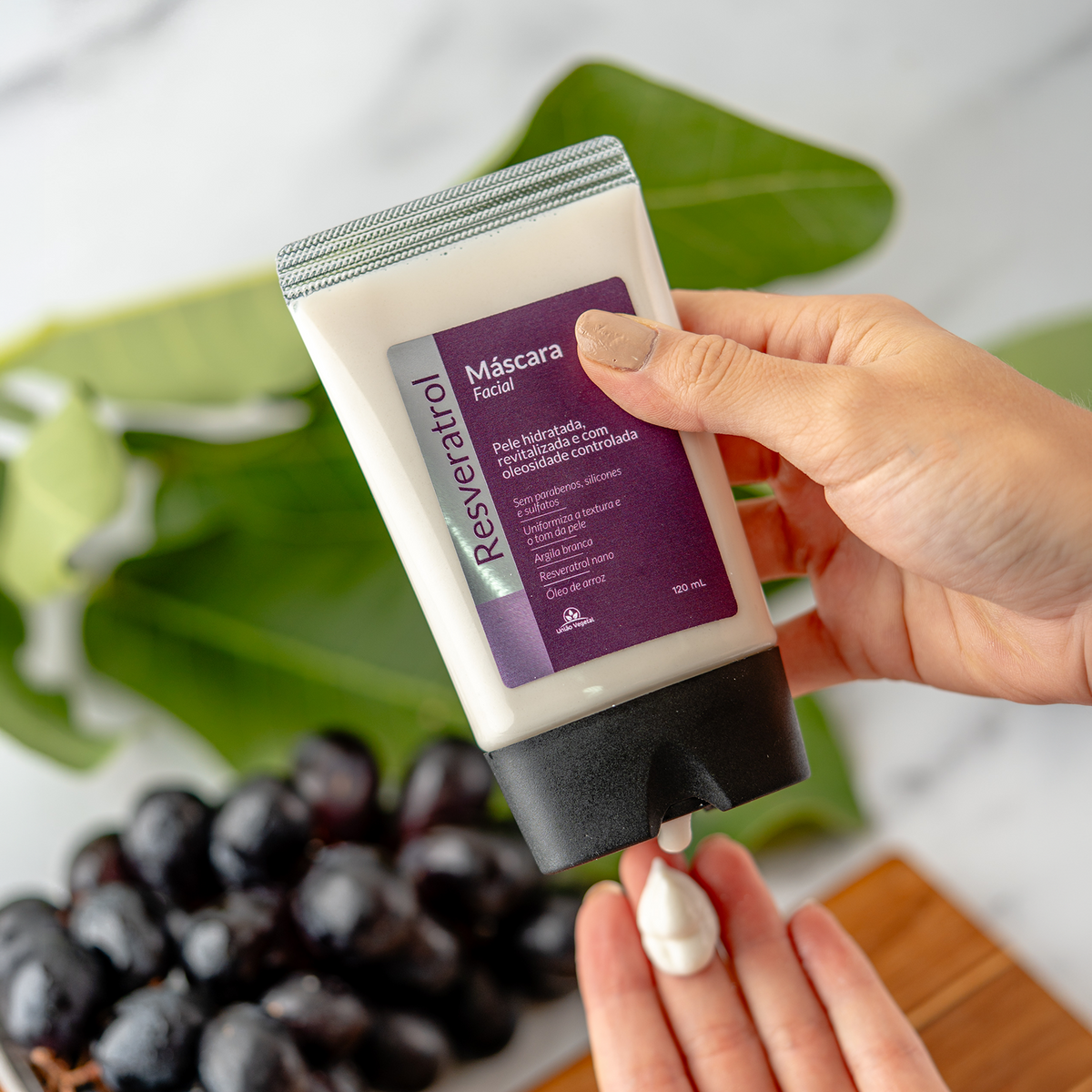 Máscara Facial Linha Resveratrol