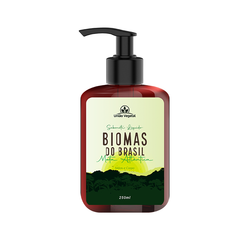 Sabonete Liquido Biomas do Brasil 250ml - Mata Atlântica