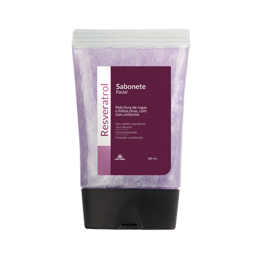 Sabonete Facial Resveratrol | 120 mL