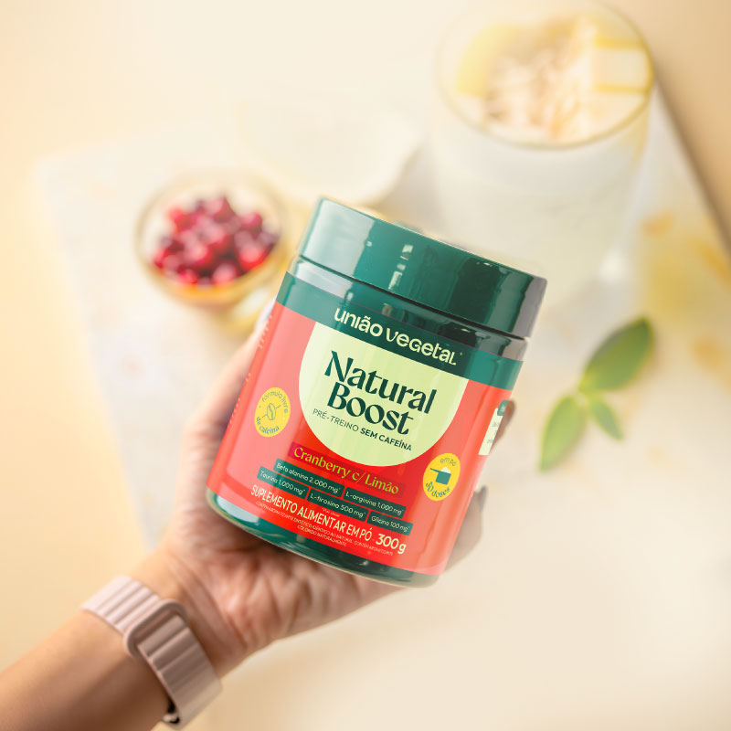 Natural Boost | Pré-treino sem cafeína