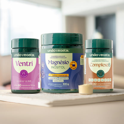 Kit Menopausa | Ventri + Magnésio Inositol + Complexo B