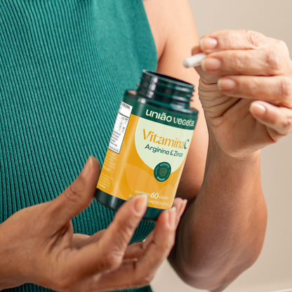 Vitamina C + Arginina + Zinco| 60 cáp.