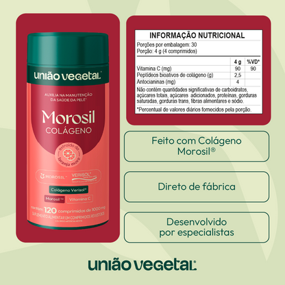 Morosil + Colágeno Verisol | 120 comp.