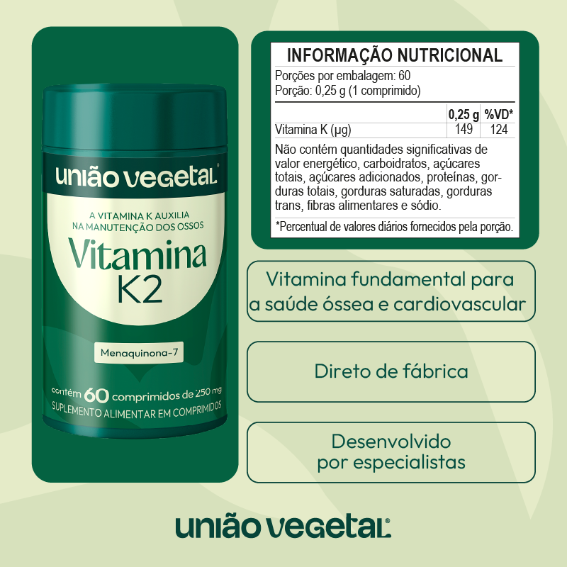 Vitamina K2 | 60 comp.