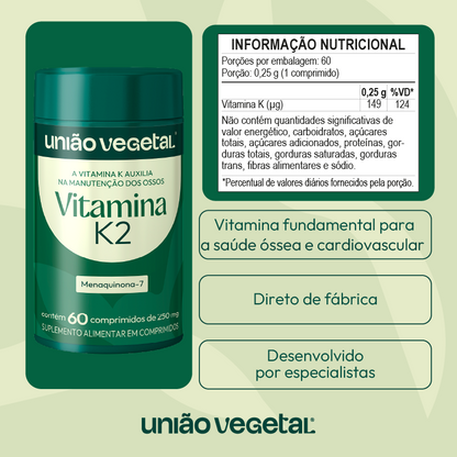 Vitamina K2 | 60 comp.