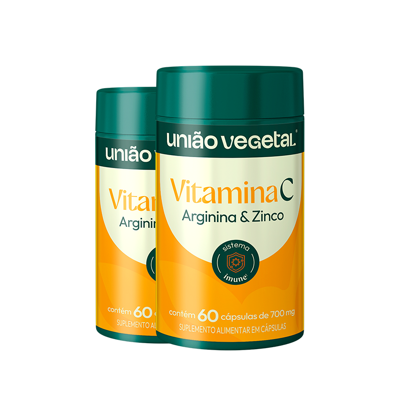 Vitamina C + Arginina + Zinco| 60 cáp.