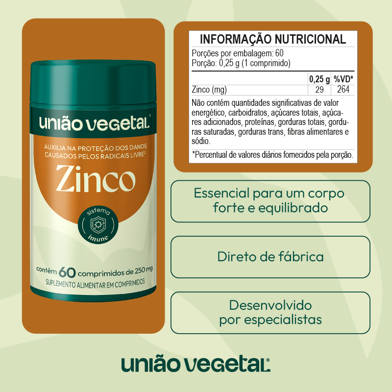 Zinco | 29mg | 60 comp.